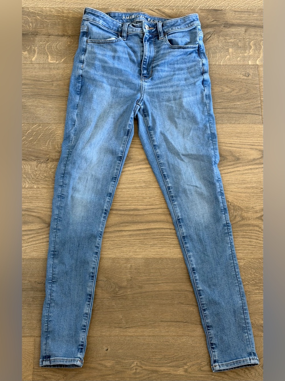 American Eagle Super High Rise Jegging Jeans Size 6 Next Level Stretch